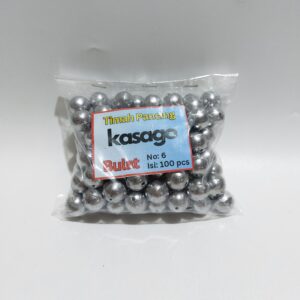 Timah Pancing Kasago - Bulat / Merica / Lada - Isi 100 pcs